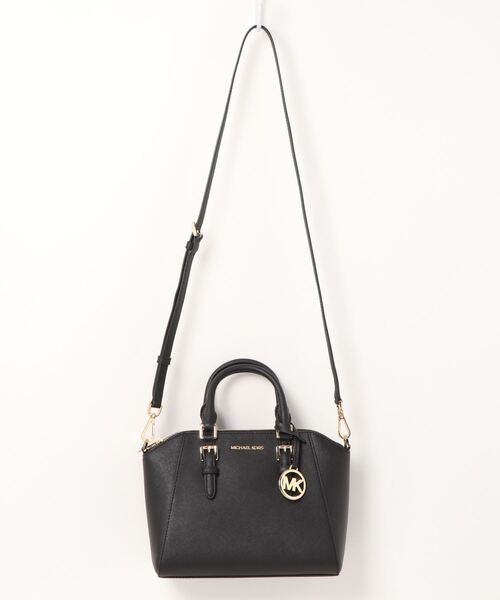 MICHAEL KORS（マイケルコース）の「CIARA ミディアム メッセンジャー（ショルダーバッグ・レディース・ブラック・FREE）」の8枚目の写真
