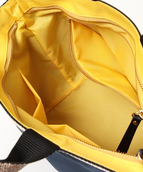 VIOLAd'ORO（ヴィオラドーロ）の「【VIOLAd'ORO/ヴィオラドーロ】GINO ナイロントートバッグ（ショルダーバッグ・レディース・ブラック/ネイビー/グレー・FREE）」の21枚目の写真