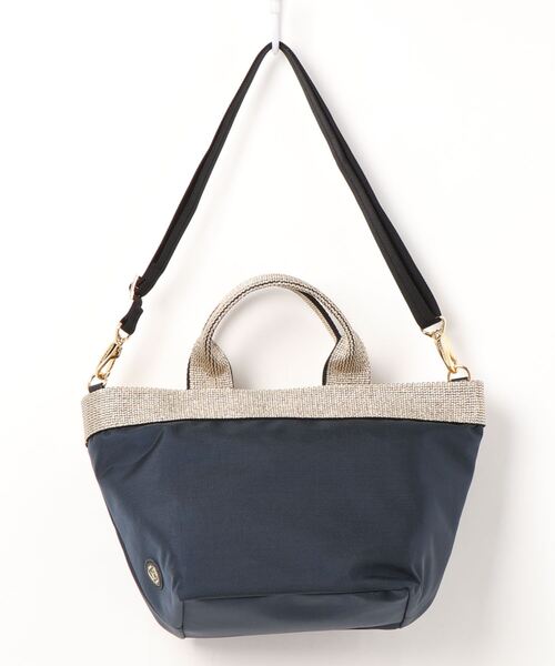 VIOLAd'ORO（ヴィオラドーロ）の「【VIOLAd'ORO/ヴィオラドーロ】GINO ナイロントートバッグ（ショルダーバッグ・レディース・ブラック/ネイビー/グレー・FREE）」の17枚目の写真