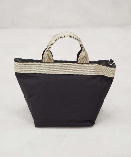 VIOLAd'ORO（ヴィオラドーロ）の「【VIOLAd'ORO/ヴィオラドーロ】GINO ナイロントートバッグ（ショルダーバッグ・レディース・ブラック/ネイビー/グレー・FREE）」の19枚目の写真