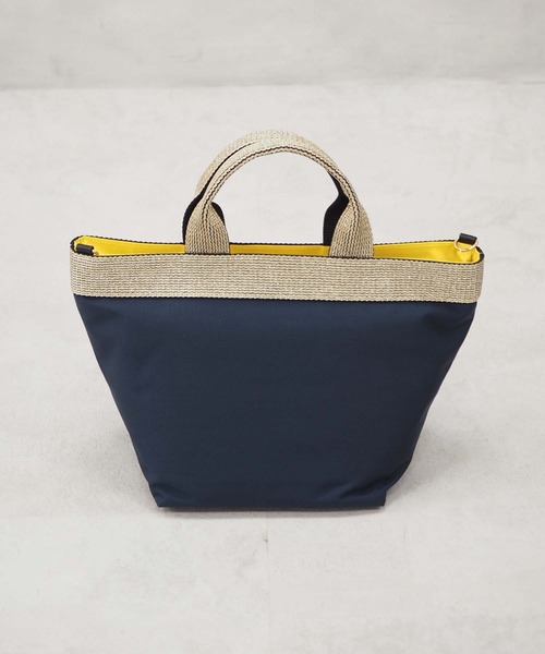 VIOLAd'ORO（ヴィオラドーロ）の「【VIOLAd'ORO/ヴィオラドーロ】GINO ナイロントートバッグ（ショルダーバッグ・レディース・ブラック/ネイビー/グレー・FREE）」の22枚目の写真