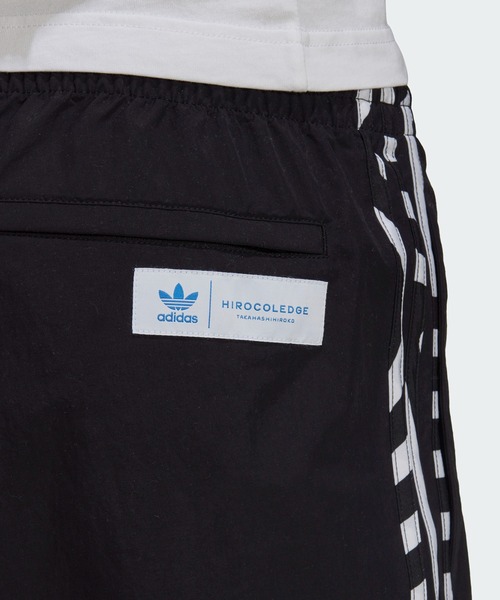 adidas（アディダス）の「HTC　ウーブン　トラックパンツ（その他パンツ・メンズ・ブラック×ホワイト・X-SMALL/LARGE/MEDIUM/XXX-LARGE/XX-LARGE/X-LARGE/SMALL）」の6枚目の写真