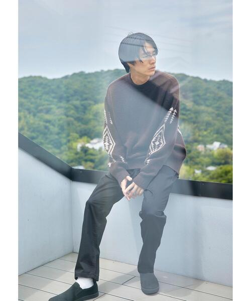 Gramicci（グラミチ）の「OLT【別注】＜GRAMICCI/green label relaxing＞ サテン テーパード パンツ（その他パンツ・メンズ・ブラック/モカ・S/M/L/XL）」の3枚目の写真