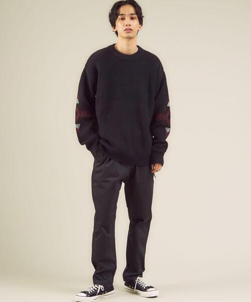 Gramicci（グラミチ）の「OLT【別注】＜GRAMICCI/green label relaxing＞ サテン テーパード パンツ（その他パンツ・メンズ・ブラック/モカ・S/M/L/XL）」の14枚目の写真