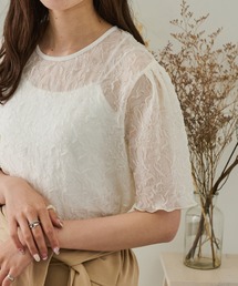 Ambre Neige | クシュクシュシアーブラウス／【WEB/EC限定商品】(シャツ/ブラウス)