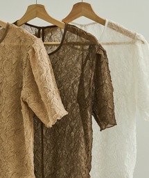 クシュクシュシアーブラウス／【WEB/EC限定商品】