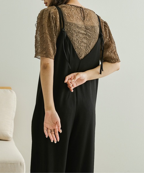 Ambre Neige（アンブルネージュ）の「クシュクシュシアーブラウス／【WEB/EC限定商品】（シャツ/ブラウス・レディース・ホワイト/モカ/ライトベージュ・FREE）」の14枚目の写真