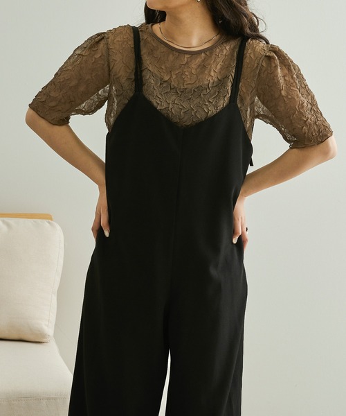 Ambre Neige（アンブルネージュ）の「クシュクシュシアーブラウス／【WEB/EC限定商品】（シャツ/ブラウス・レディース・ホワイト/モカ/ライトベージュ・FREE）」の13枚目の写真