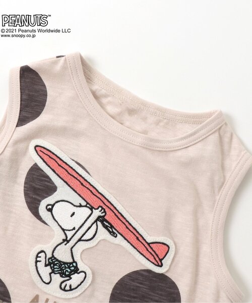 PEANUTS（ピーナッツ）の「PEANUTSリンクワンピース（ワンピース・キッズ・オフホワイト/チャコール・90/100/110/120/80/130）」の10枚目の写真