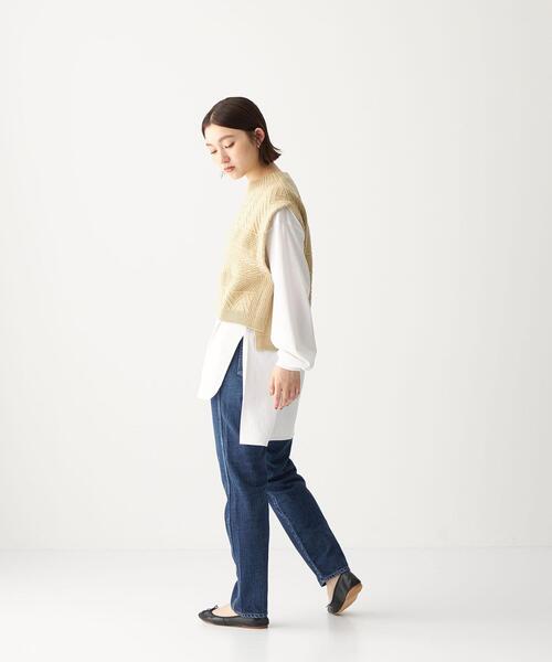 CITEN(シテン)の「<CITEN>SLIM JEANS by YF デニムパンツ(デニムパンツ・レディース・コバルトブルー/ネイビー・S/M)」の13枚目の写真