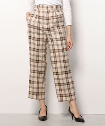 Per sist ence | Per sist ence/パーシエンス　起毛チェック ストレートパンツ(その他パンツ)