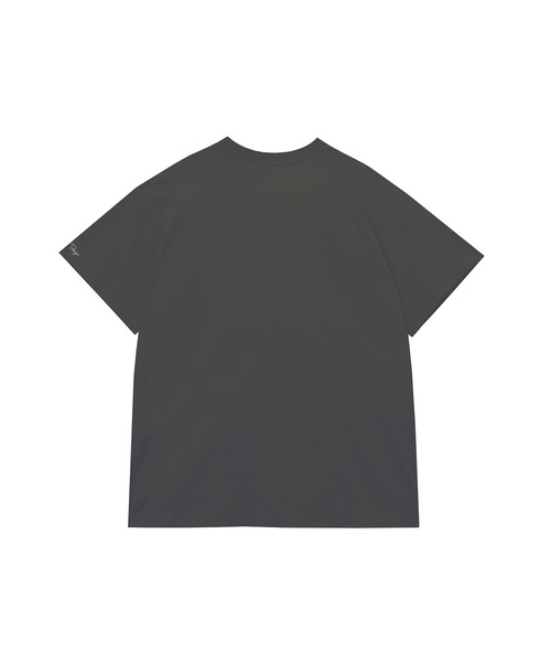ADIRA（アディラ）の「ユニセックスドローイングフラワーT（Tシャツ/カットソー・レディース・ホワイト/チャコールグレー・MEDIUM）」の14枚目の写真