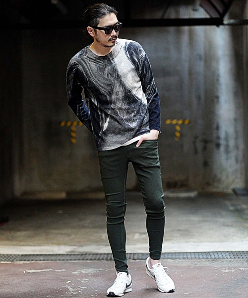 RATTLE TRAP（ラトルトラップ）の「天竺編みシルクスクリーンプリントニット（ニット/セーター・メンズ・ブラック/その他・S/M/L）」の9枚目の写真