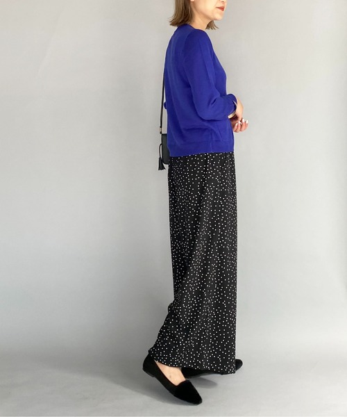 PICCIN（ピッチン）の「フレアギャザーパンツ（その他パンツ・レディース・ブラック・M）」の9枚目の写真