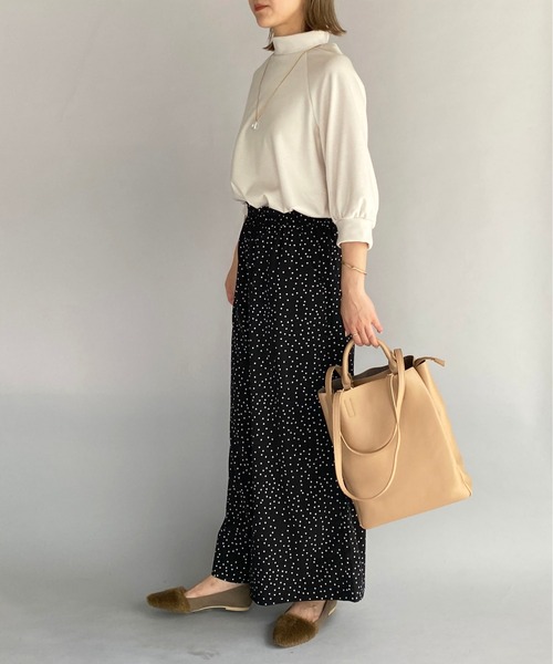 PICCIN（ピッチン）の「フレアギャザーパンツ（その他パンツ・レディース・ブラック・M）」の12枚目の写真