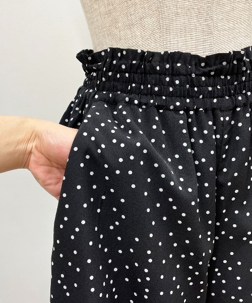 PICCIN（ピッチン）の「フレアギャザーパンツ（その他パンツ・レディース・ブラック・M）」の20枚目の写真