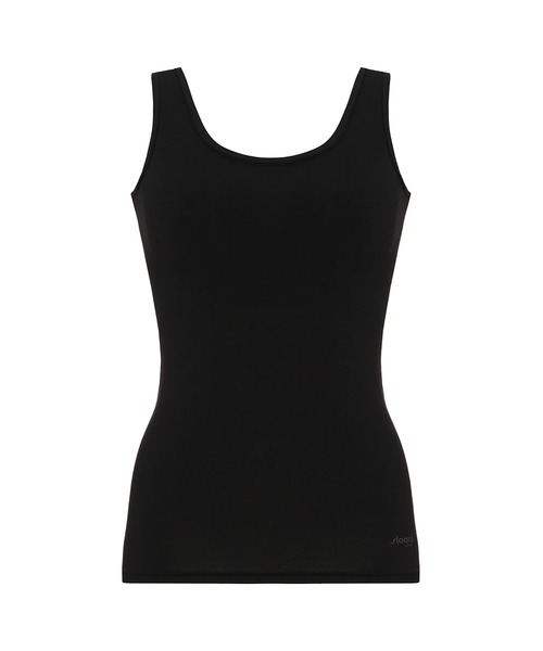 Sloggi(スロギー)の「スロギー ゴー オールラウンド カップ付きトップ2 sloggi GO Allround Shirt 02 JX(キャミソール・レディース・ブラック/ベージュ/ピンク/ワインレッド/ネイビー/ナチュラル/ライトパープル・SL)」の1枚目の写真