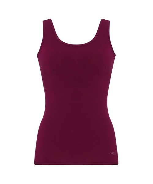 Sloggi(スロギー)の「スロギー ゴー オールラウンド カップ付きトップ2 sloggi GO Allround Shirt 02 JX(キャミソール・レディース・ブラック/ベージュ/ピンク/ワインレッド/ネイビー/ナチュラル/ライトパープル・SL)」の7枚目の写真