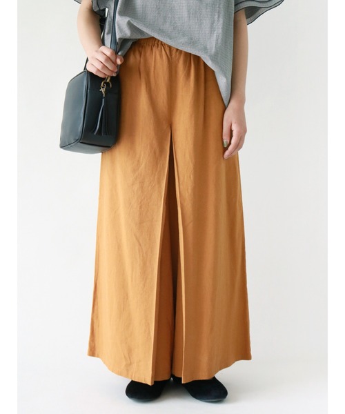 machatt メモリーキュロットパンツ ALL | MACHATT ONLINE STORE