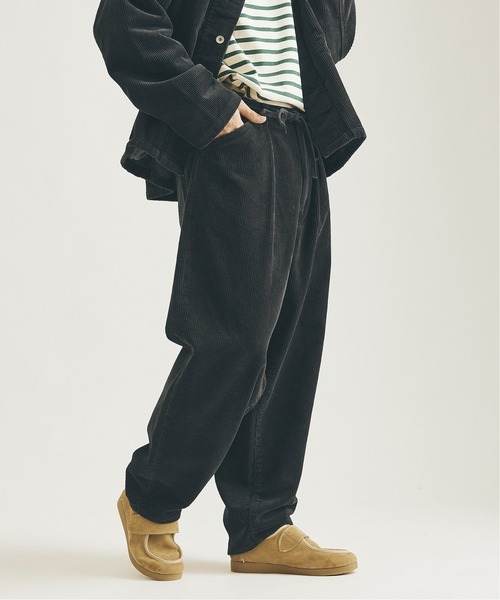 JOURNAL STANDARD（ジャーナルスタンダード）の「コーデュロイ トレイル バルーンパンツ（その他パンツ・メンズ・ブラック系その他/ネイビー/ベージュ/グリーン・LARGE/MEDIUM/SMALL）」の7枚目の写真