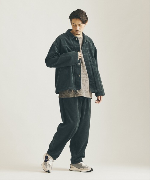 JOURNAL STANDARD（ジャーナルスタンダード）の「コーデュロイ トレイル バルーンパンツ（その他パンツ・メンズ・ブラック系その他/ネイビー/ベージュ/グリーン・LARGE/MEDIUM/SMALL）」の17枚目の写真