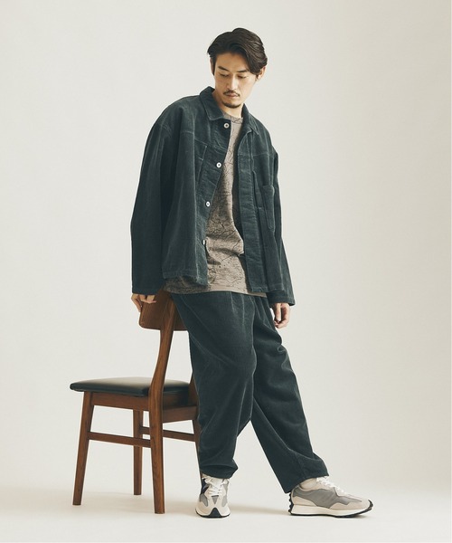 JOURNAL STANDARD（ジャーナルスタンダード）の「コーデュロイ トレイル バルーンパンツ（その他パンツ・メンズ・ブラック系その他/ネイビー/ベージュ/グリーン・LARGE/MEDIUM/SMALL）」の18枚目の写真