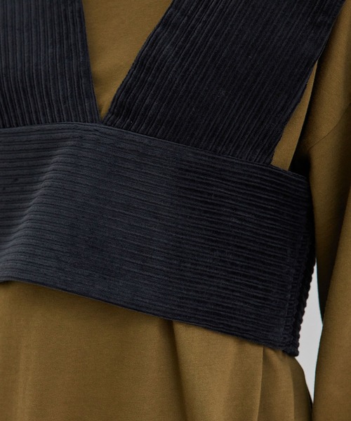 ROPE' PICNIC（ロペピクニック）の「【ORGABITS】【セットアップ対応】ビスチェ（ベスト・レディース・グレー系その他/オフホワイト/カーキ・38）」の4枚目の写真