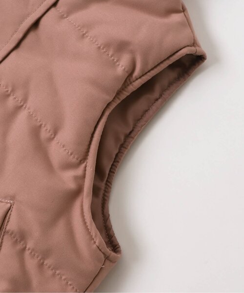 Seraph(セラフ)の「裾フリル2WAY中綿ベスト(ダウンベスト・キッズ・アイボリー/ネイビー/ピンク・130/140/100/110/120/90/80/95)」の15枚目の写真