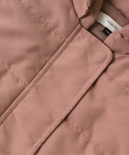 Seraph(セラフ)の「裾フリル2WAY中綿ベスト(ダウンベスト・キッズ・アイボリー/ネイビー/ピンク・130/140/100/110/120/90/80/95)」の13枚目の写真