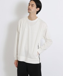 [NUMERALS]ファスナースリットロングプルオーバー