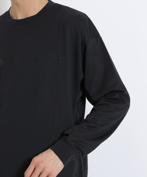 NUMERALS（ヌメラルズ）の「[NUMERALS]ファスナースリットロングプルオーバー（Tシャツ/カットソー・メンズ・ブラック/オフホワイト/ライトグリーン・MEDIUM/LARGE）」の18枚目の写真