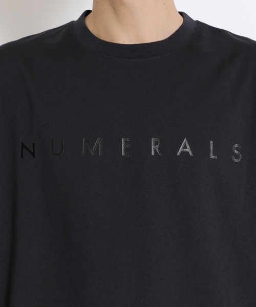 NUMERALS（ヌメラルズ）の「[NUMERALS]ファスナースリットロングプルオーバー（Tシャツ/カットソー・メンズ・ブラック/オフホワイト/ライトグリーン・MEDIUM/LARGE）」の11枚目の写真