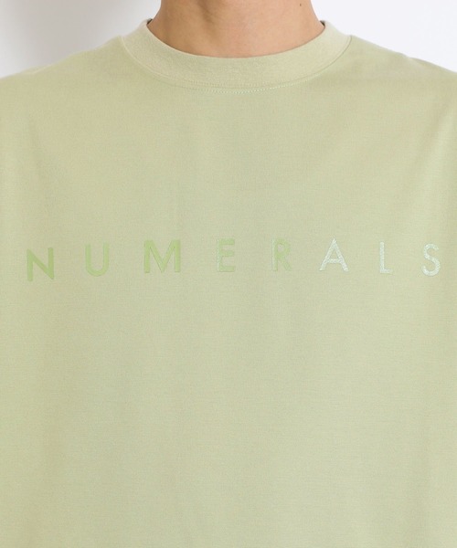 NUMERALS（ヌメラルズ）の「[NUMERALS]ファスナースリットロングプルオーバー（Tシャツ/カットソー・メンズ・ブラック/オフホワイト/ライトグリーン・MEDIUM/LARGE）」の5枚目の写真