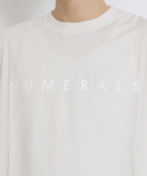 NUMERALS（ヌメラルズ）の「[NUMERALS]ファスナースリットロングプルオーバー（Tシャツ/カットソー・メンズ・ブラック/オフホワイト/ライトグリーン・MEDIUM/LARGE）」の9枚目の写真