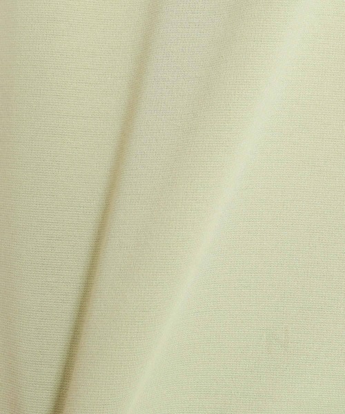 NUMERALS（ヌメラルズ）の「[NUMERALS]ファスナースリットロングプルオーバー（Tシャツ/カットソー・メンズ・ブラック/オフホワイト/ライトグリーン・MEDIUM/LARGE）」の22枚目の写真