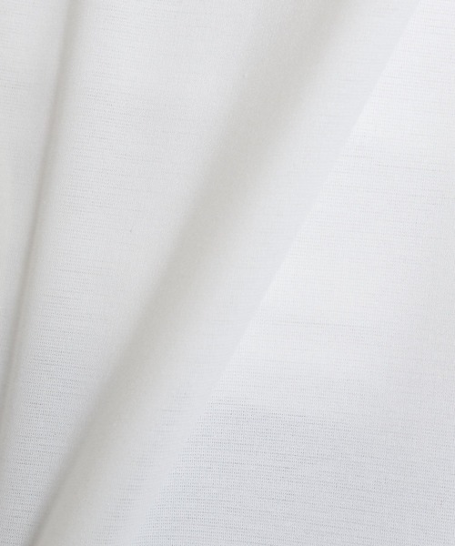 NUMERALS（ヌメラルズ）の「[NUMERALS]ファスナースリットロングプルオーバー（Tシャツ/カットソー・メンズ・ブラック/オフホワイト/ライトグリーン・MEDIUM/LARGE）」の14枚目の写真