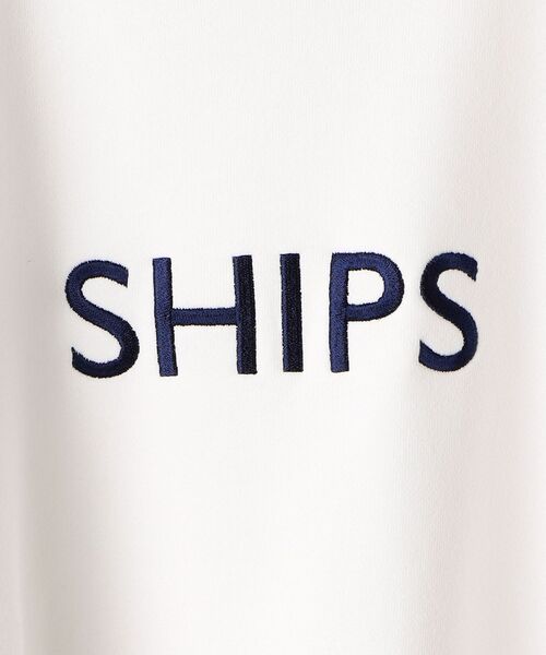 SHIPS(シップス)の「【WEB限定】SHIPS: エンブロイダリー SHIPS ロゴ ユニセックス クルーネック スウェット(スウェット・メンズ・ホワイト/グリーン/ネイビー/ブラック・MEDIUM/LARGE/SMALL/X-LARGE)」の19枚目の写真