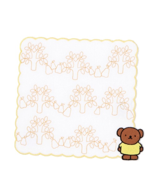 studio CLIP（スタディオクリップ）の「刺繍ハンカチ〔Dick Brunaコラボ〕（ハンカチ/ハンドタオル・レディース・ピンク/イエロー/ブルー・FREE）」の3枚目の写真