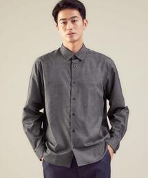 green label relaxing | ＜green label relaxing＞C起毛ツイル 無地 BIG シャツ(シャツ/ブラウス)