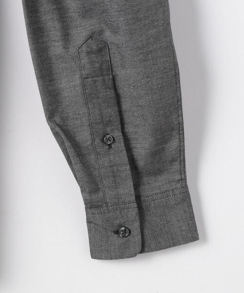 green label relaxing(グリーンレーベルリラクシング)の「<green label relaxing>C起毛ツイル 無地 BIG シャツ(シャツ/ブラウス・メンズ・ベージュ/ホワイト/ダークグレー・M/S/XL/L)」の13枚目の写真