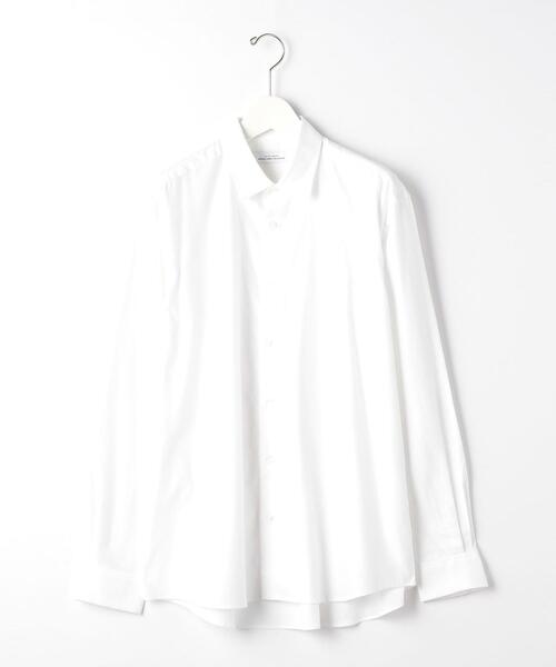 green label relaxing(グリーンレーベルリラクシング)の「<green label relaxing>C起毛ツイル 無地 BIG シャツ(シャツ/ブラウス・メンズ・ベージュ/ホワイト/ダークグレー・M/S/XL/L)」の20枚目の写真