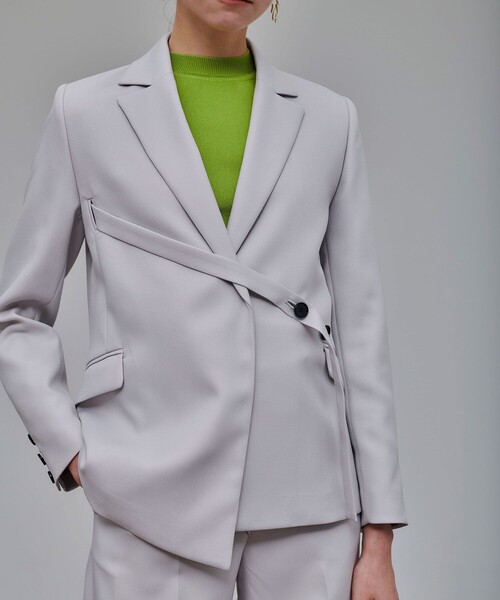 エターナルツイルアシメジャケット（テーラードジャケット）｜UNITED