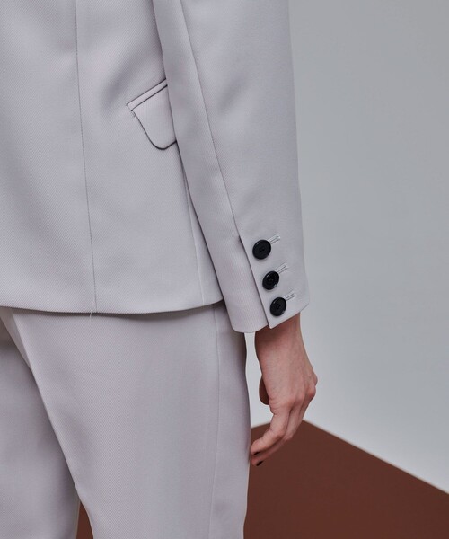 未使用UNITED TOKYO エターナルツイルアシメジャケット　ブラック エターナルツイルアシメジャケット（テーラードジャケット）｜UNITED