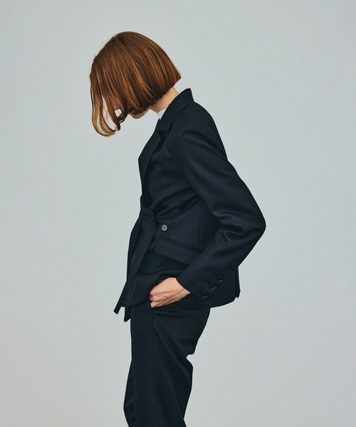 エターナルツイルアシメジャケット（テーラードジャケット）｜UNITED