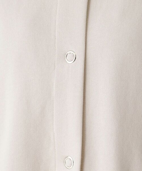 SHOO・LA・RUE（シューラルー）の「◆【USAコットン】ボタンカーディガン（カーディガン/ボレロ・レディース・ベージュ/オレンジ/ブラック/オフホワイト・04/02/03）」の5枚目の写真