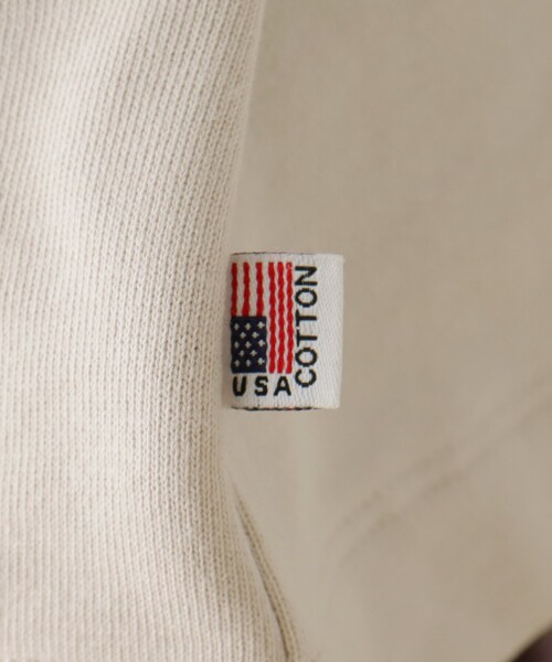 SHOO・LA・RUE（シューラルー）の「◆【USAコットン】ボタンカーディガン（カーディガン/ボレロ・レディース・ベージュ/オレンジ/ブラック/オフホワイト・04/02/03）」の6枚目の写真