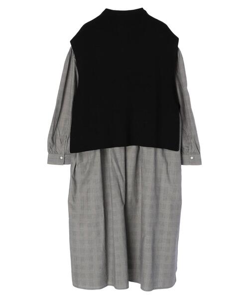 AMERICAN HOLIC（アメリカンホリック）の「SET ニットベスト+ワンピース（ワンピース・レディース・オフホワイト/その他1・M/L）」の20枚目の写真