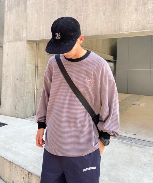 WHO'S WHO gallery（フーズフーギャラリー）の「【KOOKY'N/クーキー】ボーダーロンT（Tシャツ/カットソー・メンズ・ブラック/ネイビー/グレー・FREE）」の12枚目の写真