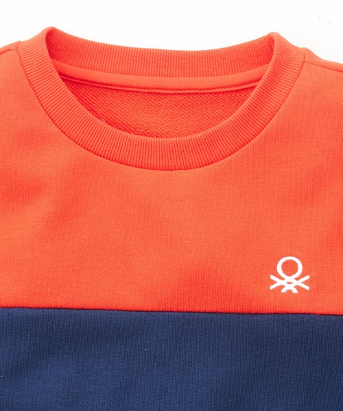 ユナイテッド カラーズ オブ ベネトン UNITED COLORS OF BENETTON. フード付きドロスト総柄スウェットトップス （70K） ユナイテッド カラーズ オブ ベネトン UNITED COLORS OF