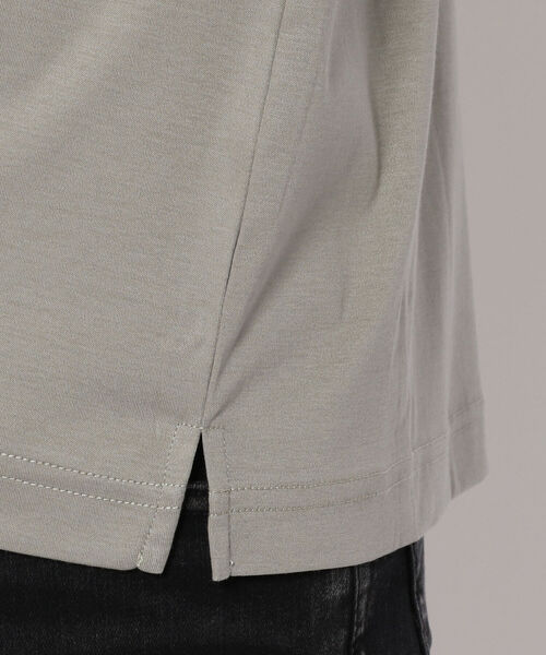 A4A（エーフォーエー）の「A4A(エーフォーエー)モダールシルケットロングスリーブT（Tシャツ/カットソー・メンズ・ホワイト/ブラック/グレー/チャコール・FREE）」の9枚目の写真